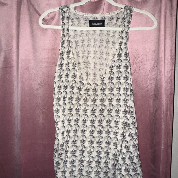 Zadig & Voltaire skull print tank - Picture 1 of 4